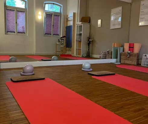 Yoga und Pilates Studio Atmosphäre Fürth